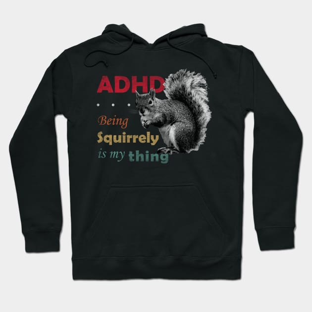 ADHD is Awesome Hoodie by PEHardy Design